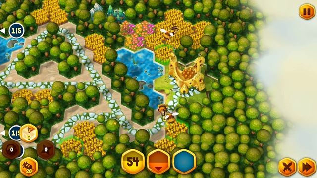 BeeFense BeeMastered - Full Walkthrough Complete Game смотреть онлайн