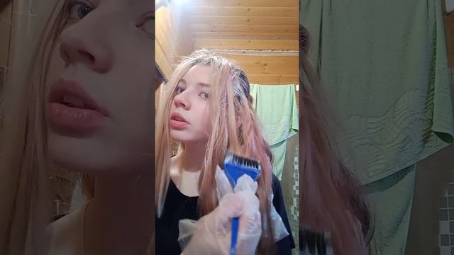 осветляю волосы BLOnDex + Тоника в домашних условия смотреть онлайн