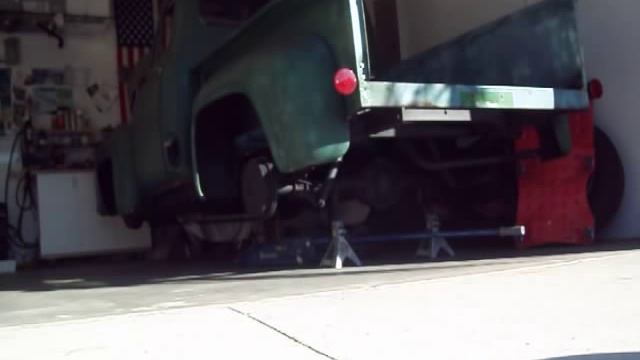 54 Ford F100, 223 Inline 6, 2" Flowmaster Delta Flow 40 series cold start with rev смотреть онлайн