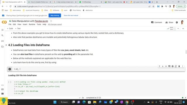 7 PANDAS in Python Part 1 | Data Science смотреть онлайн