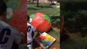 Крутые рисунки животных на камнях