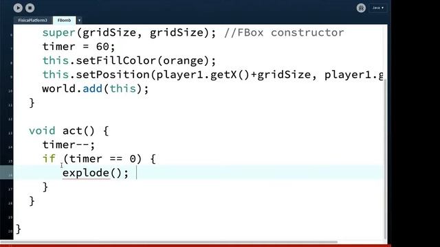 Fisica Platformer 3: Extending FBoxes and making FBombs смотреть онлайн