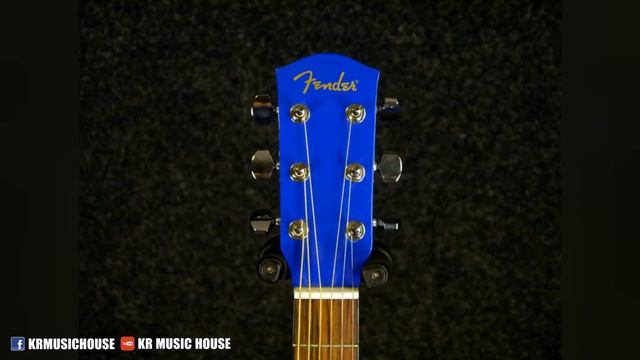 Fender MA-1 Gloss Blue ★ Travel Guitar смотреть онлайн