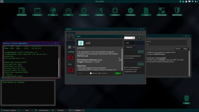 "Grey Hack" - основы безопасности часть 1 смотреть онлайн