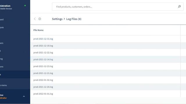 Error Log Viewer for Shopware 6 - Overview смотреть онлайн