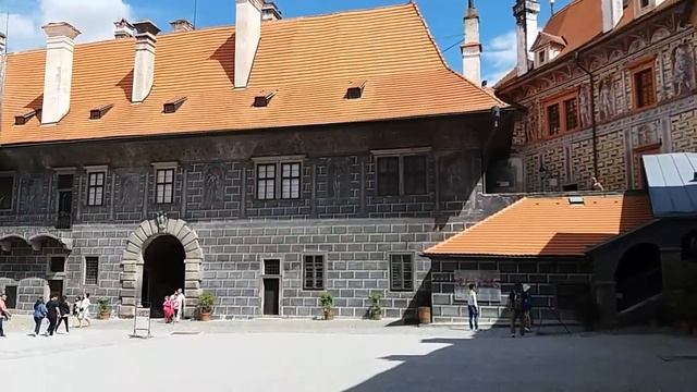 Český Krumlov .Чешский Крумлов,южная чехия смотреть онлайн