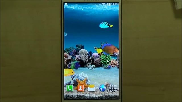 3D Аквариум - Живые обои для Android смотреть онлайн