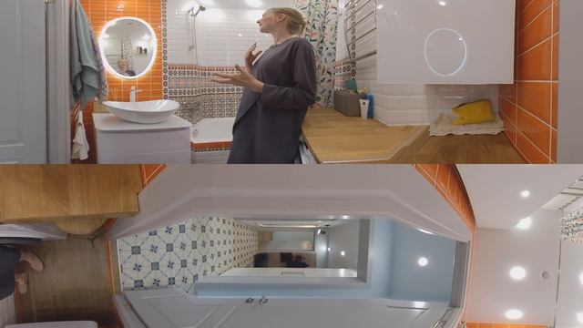 Ремонт и дизайн интерьера, 2-х комнатная квартира 50м, кварталы 21/19, часть 4 смотреть онлайн