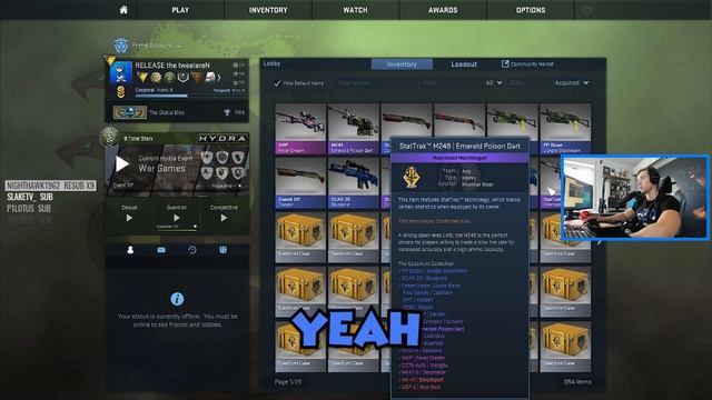CS:GO 1000 CASE OPENING TWITCH HIGHLIGHTS! #9 смотреть онлайн