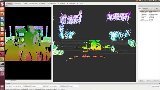 Point cloud of Depth of the Object смотреть онлайн
