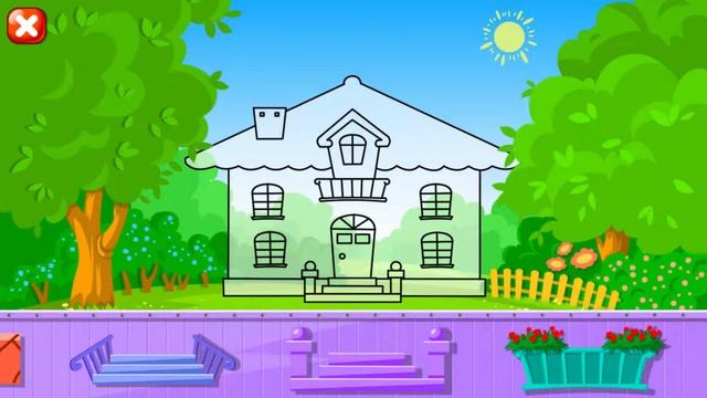 Builder Game for Kids - Маленькие Строители - Children's cartoon game смотреть онлайн