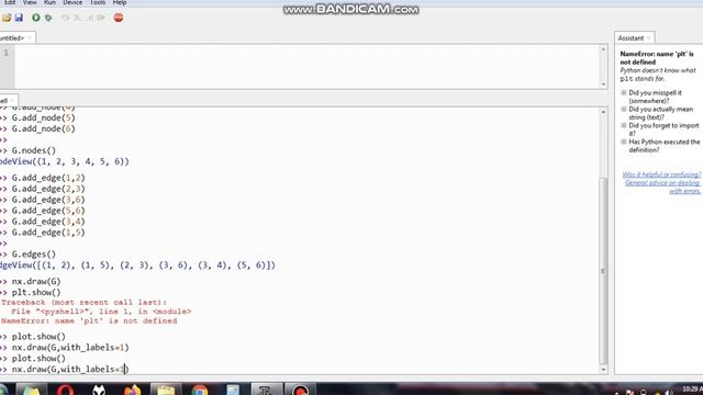 Visualization of Basic Graph using Python. смотреть онлайн