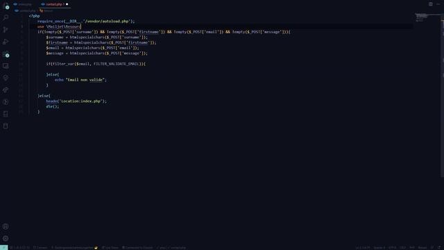 Créer un formulaire de contact avec envoi d'email | PHP смотреть онлайн