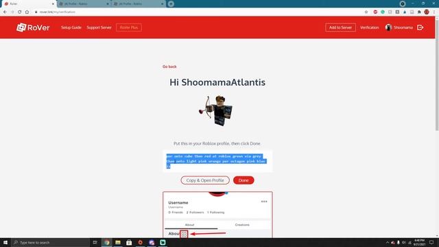 How to VERIFY your ROBLOX account on DISCORD! смотреть онлайн