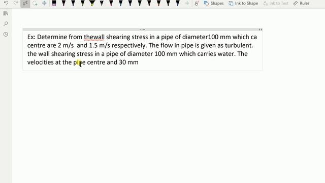 Fluid mechanics : - ( Shear Stress in Turbulent flow; Solving problem ) - 153. смотреть онлайн