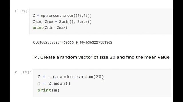 Data Science: Array, Vector and Matrix Operations using Python NumPy Package or Library Files смотреть онлайн