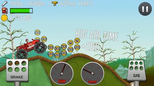 Hill Climb Racing - Seasons - 19701m (Big Finger)