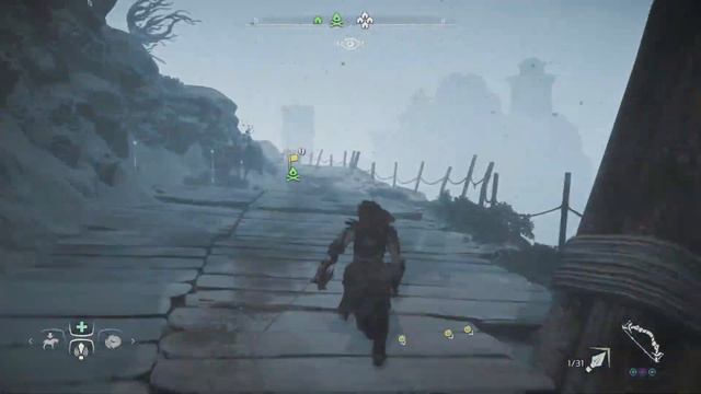 Horizon: Zero Dawn - Tamanho do Mapa - Map size - PS4 Pro смотреть онлайн