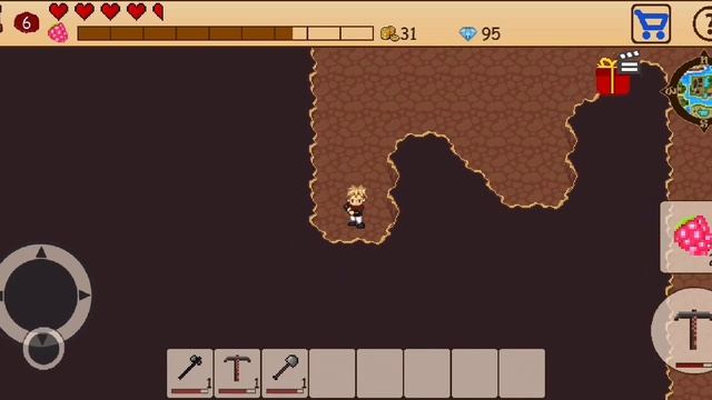 Survival RPG Open World | My 1st Deep Dungeon PART 2 смотреть онлайн
