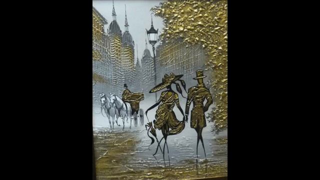 Рисуем на золотых холстах смотреть онлайн