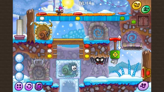 Улитка Боб 6 уровни 11-15 прохождение шестилеткой - Snail Bob 6 levels 11-15 walkthrough by 6 y.o. смотреть онлайн