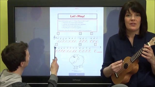 Mary Had a Little Lamb | Ukulele Tutorial смотреть онлайн