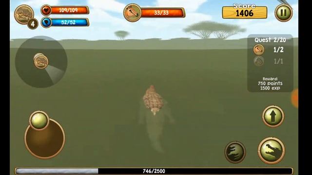 Wild Crocodile Simulator 3D Android Gameplay : mobile game hot смотреть онлайн