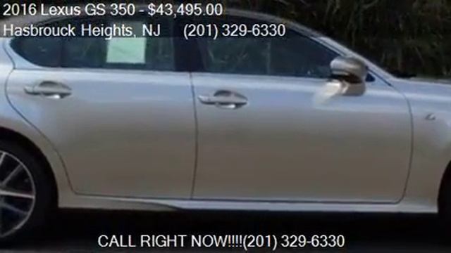 2016 Lexus GS 350 Base AWD 4dr Sedan for sale in Hasbrouck H смотреть онлайн
