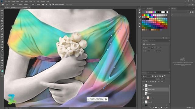 BEST Statue Colorful Gradient - Tutorial Photoshop CC 2020 смотреть онлайн