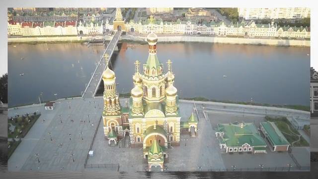 Необычайная красота набережной Йошкар-Олы смотреть онлайн