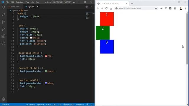 CSS POSITION PROPERTY EXPLAINED - Learn How to Position Elements in CSS смотреть онлайн