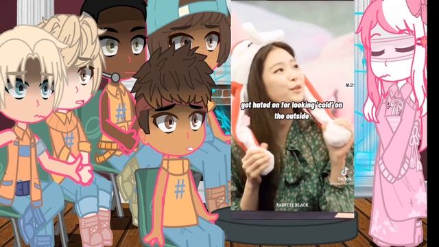 4 Town React to Mei and her friends as Black pink смотреть онлайн