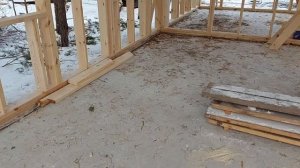 Краткий обзор каркасного гаража 6х11 на бетонной плите