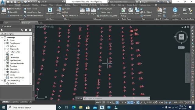 How to import points from excel to Civil 3d смотреть онлайн