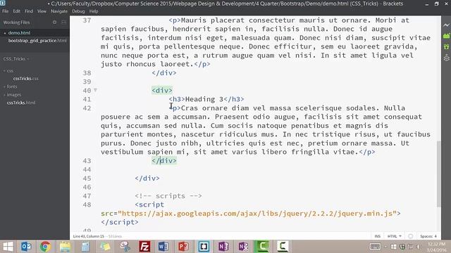 Coding Bootstrap Layouts смотреть онлайн