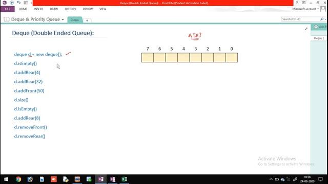 Java DS 20 - Double Ended Queue (DEQUE) смотреть онлайн