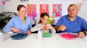 Слайм Челлендж "ПОДСТАВА" /// Чао юля