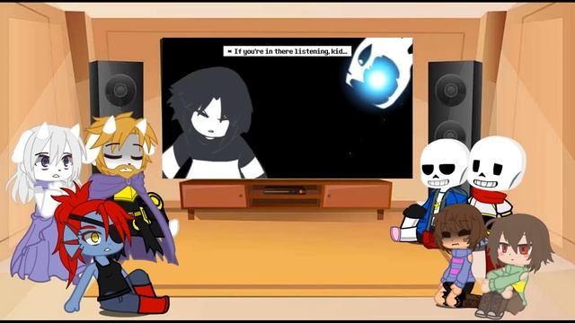 Undertale Reacts to Sans! (Part 1) смотреть онлайн