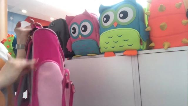Школьный рюкзак «Розовый» смотреть онлайн