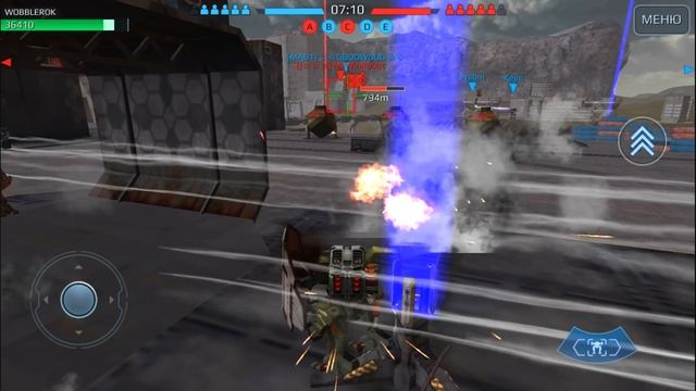 РОБОТ КОСЯК - ЛЮБИТ МАЯК - Игра War Robots Игры для андроид Битва роботов смотреть онлайн