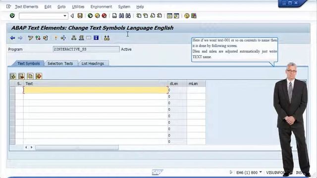 Text Message Creation - SAP ABAP смотреть онлайн