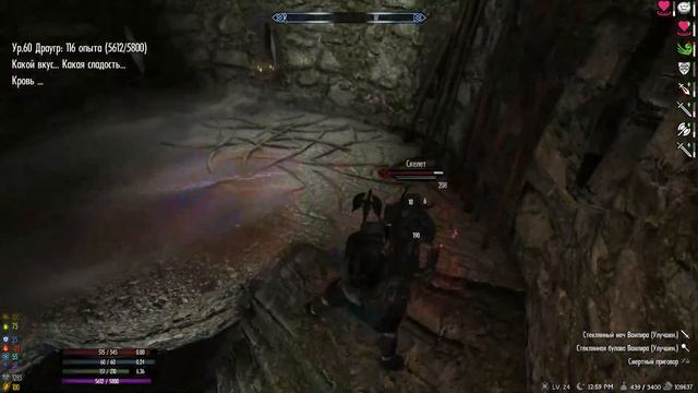 Skyrim Reflyem 5.3 100/100 ND №2 никогда не сдавайся, позорься до самого конца смотреть онлайн