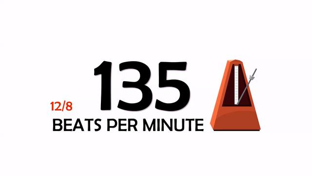 135 BPM 12/8 Metronome смотреть онлайн