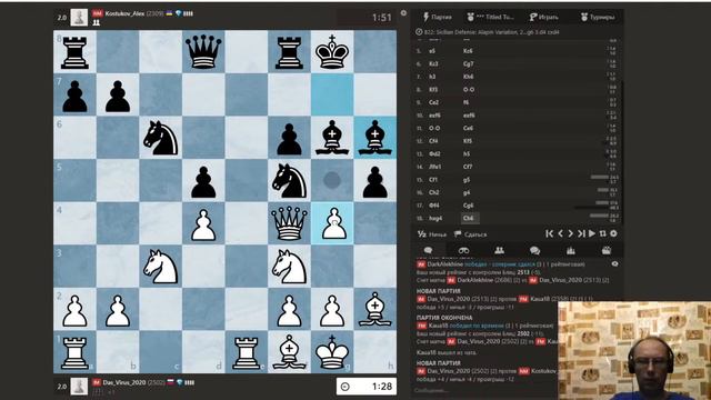 ШАХМАТЫ. ТИТУЛЬНЫЙ ВТОРНИК (27.04.21) смотреть онлайн