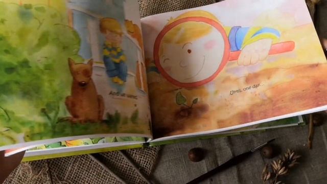 Childrenbook with my watercolor illustrations / детская книжка с моими иллюстрациями смотреть онлайн