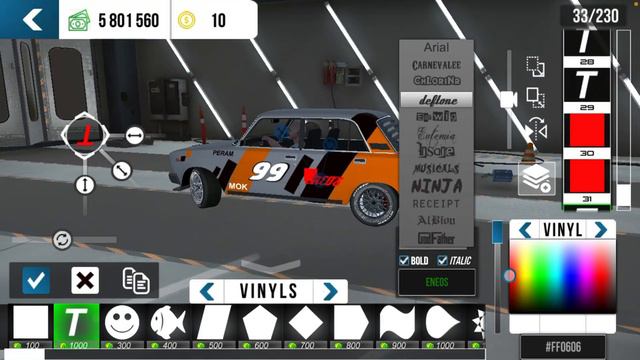 Винил на ВАЗ 2107 / Car Parking Multiplayer смотреть онлайн