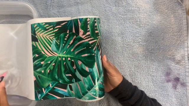 Tropical Holographic Design, Full Waterslide Decal, Pinterest inspired Tumbler смотреть онлайн