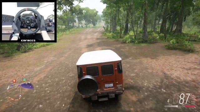 Forza Horizon 5 - Toyota FJ40 | Logitech g923 Steering Wheel Gameplay смотреть онлайн