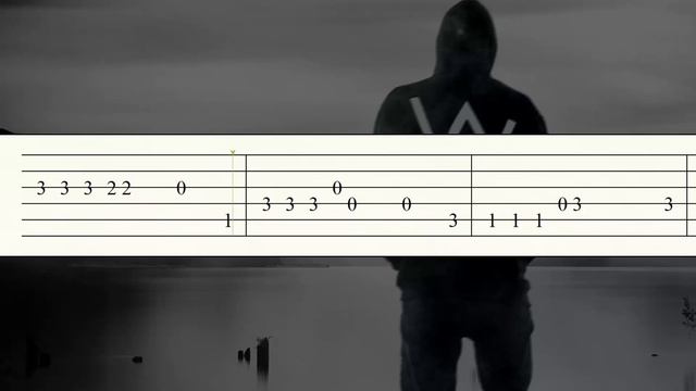 Alone / Alan Walker / Guitarra Tutorial смотреть онлайн