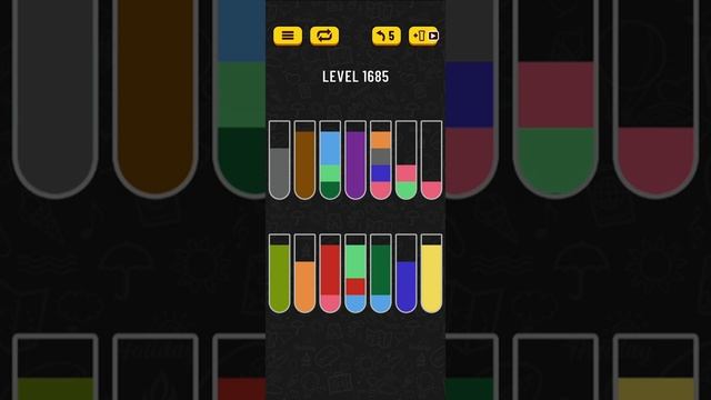 Water sort puzzle level 1685 смотреть онлайн